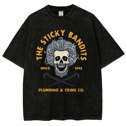 The Sticky Bandits Vintage Distressed T-shirt