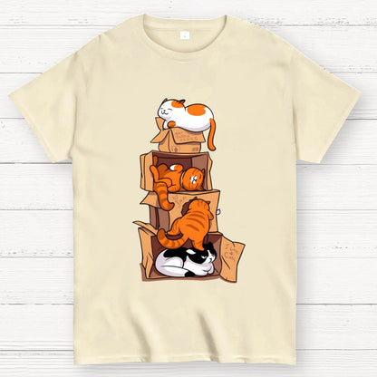 Funny Cat Geek T-Shirt 2510000738