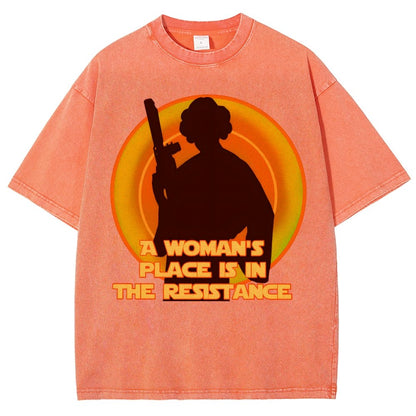 The Resistance Vintage Distressed T-shirt