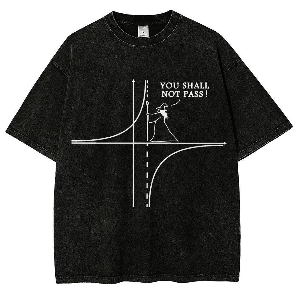 You Shall Not Pass Vintage Distressed T-shirt