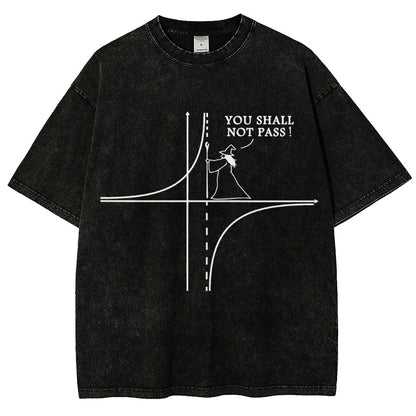 You Shall Not Pass Vintage Distressed T-shirt