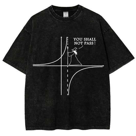 You Shall Not Pass Vintage Distressed T-shirt