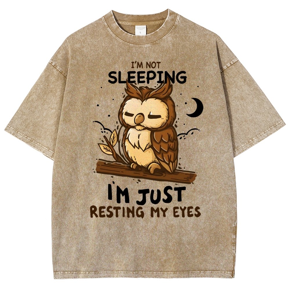 Just Resting My Eyes Vintage Distressed T-shirt