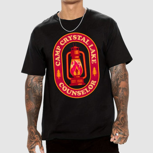 Camp Mystic Lake Counselor For Halloween Season Geek T-Shirt