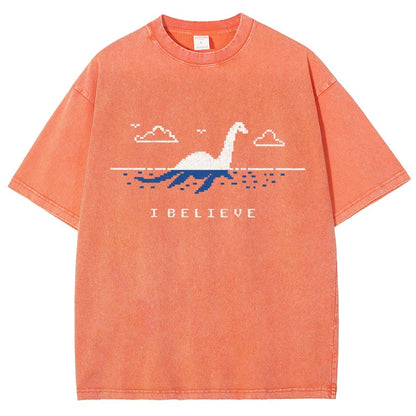 I Believe Vintage Distressed T-shirt