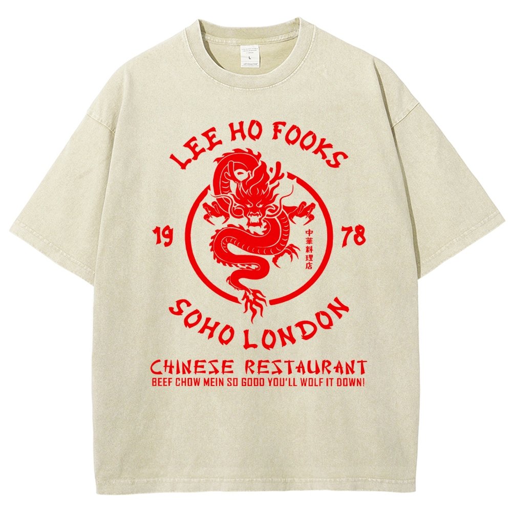 Lee Ho Fooks Chinese Restaurant Vintage Distressed T-shirt