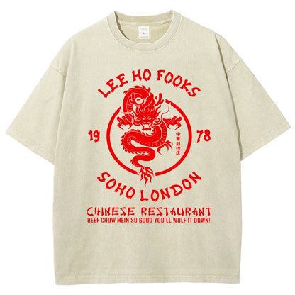Lee Ho Fooks Chinese Restaurant Vintage Distressed T-shirt