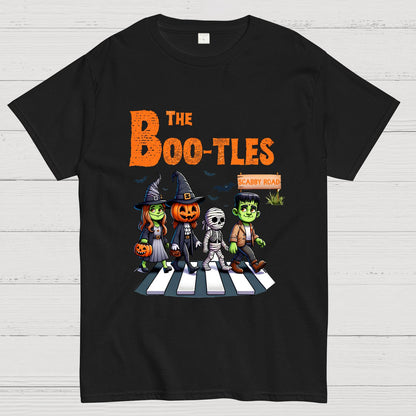 The Boo-tles Halloween Geeky T-Shirt