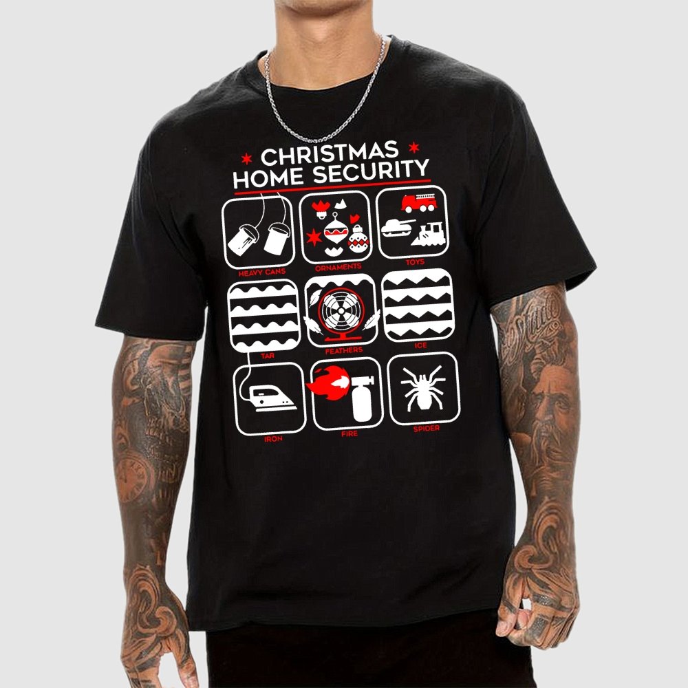 Christmas Home Security Geek T-Shirt