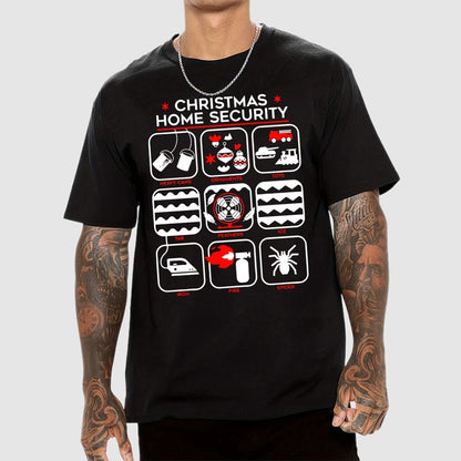 Christmas Home Security Geek T-Shirt