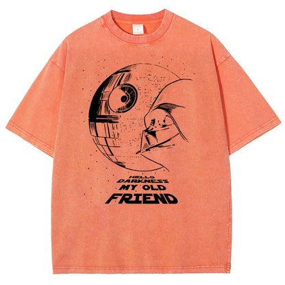 Hello Darkness My Old Friend Vintage Distressed T-shirt