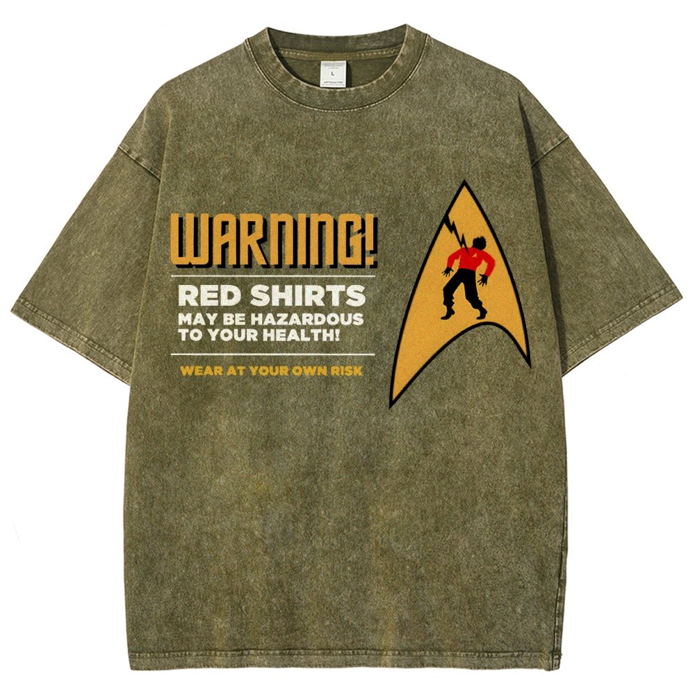 Red Shirts Vintage Distressed T-shirt