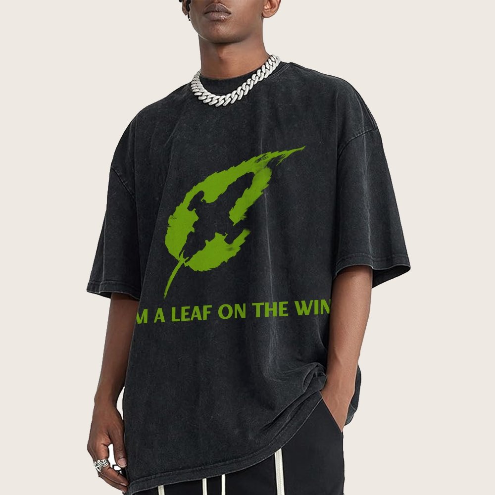 I'm A Leaf On The Wind. Vintage Distressed T-shirt