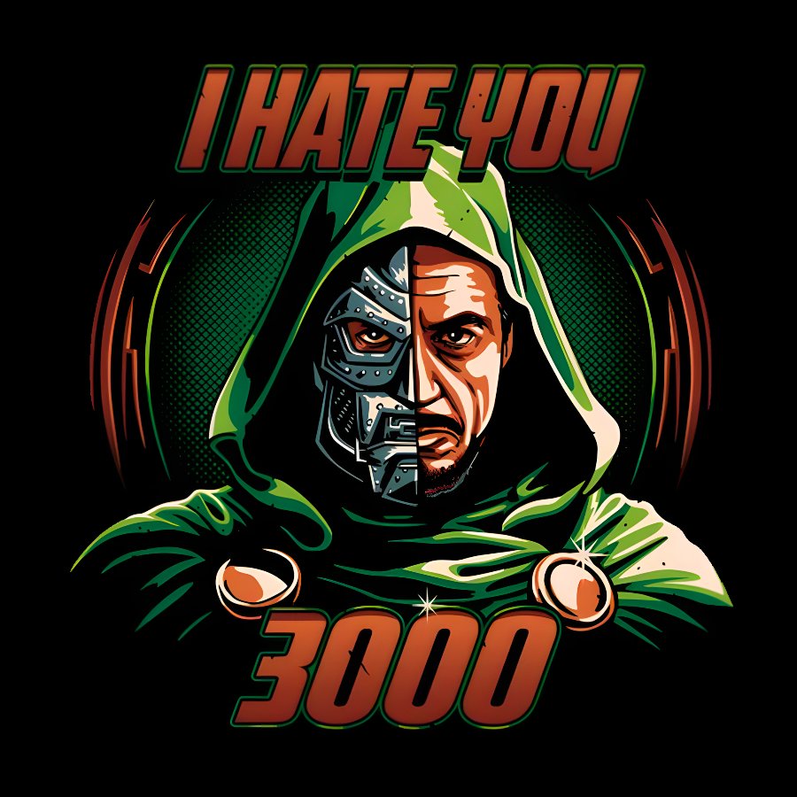 I Hate You 3000 Geek T-Shirt