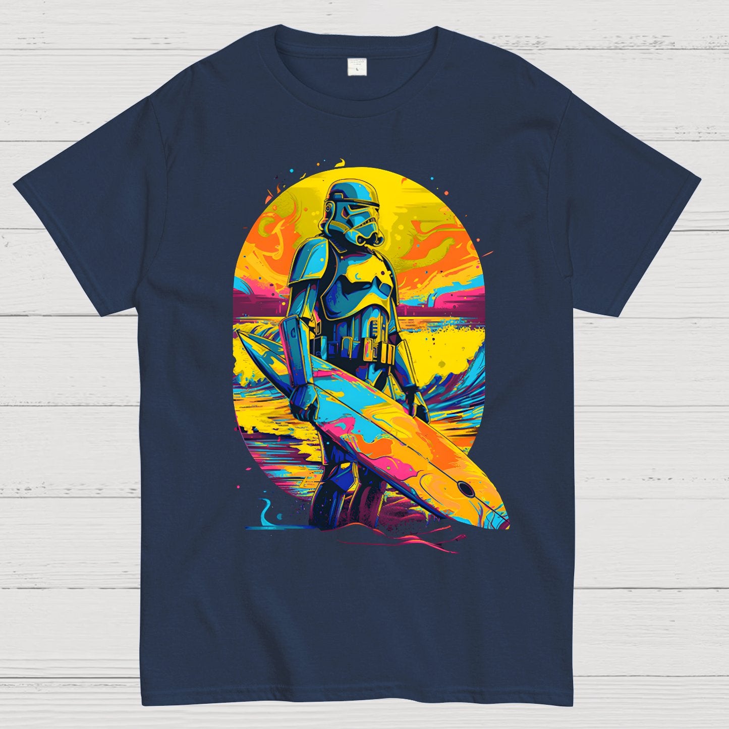 Copy Side Of The Beach Geek T-Shirt