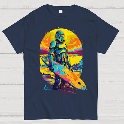 Copy Side Of The Beach Geek T-Shirt