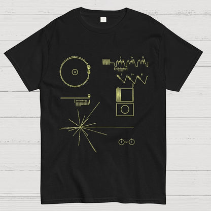 The Voyager Golden Record Geek T-Shirt