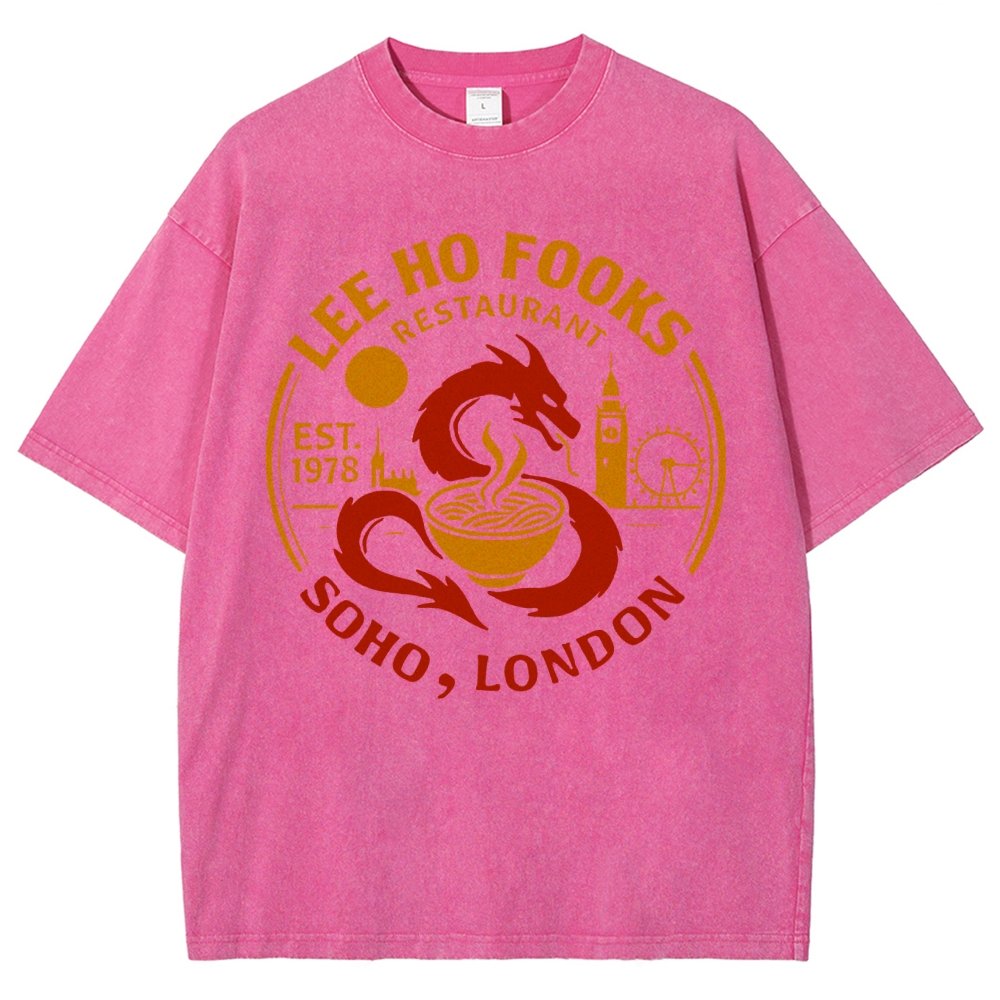 Lee Ho Fooks Chinese Restaurant Vintage Distressed T-shirt
