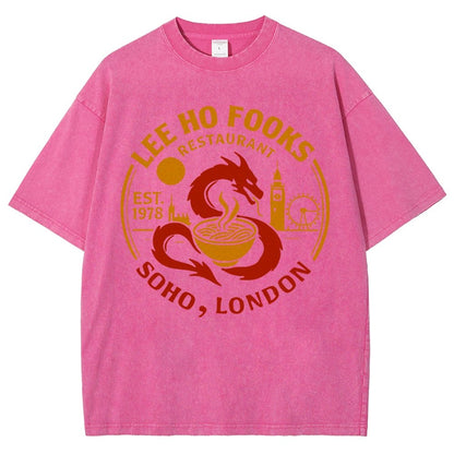 Lee Ho Fooks Chinese Restaurant Vintage Distressed T-shirt