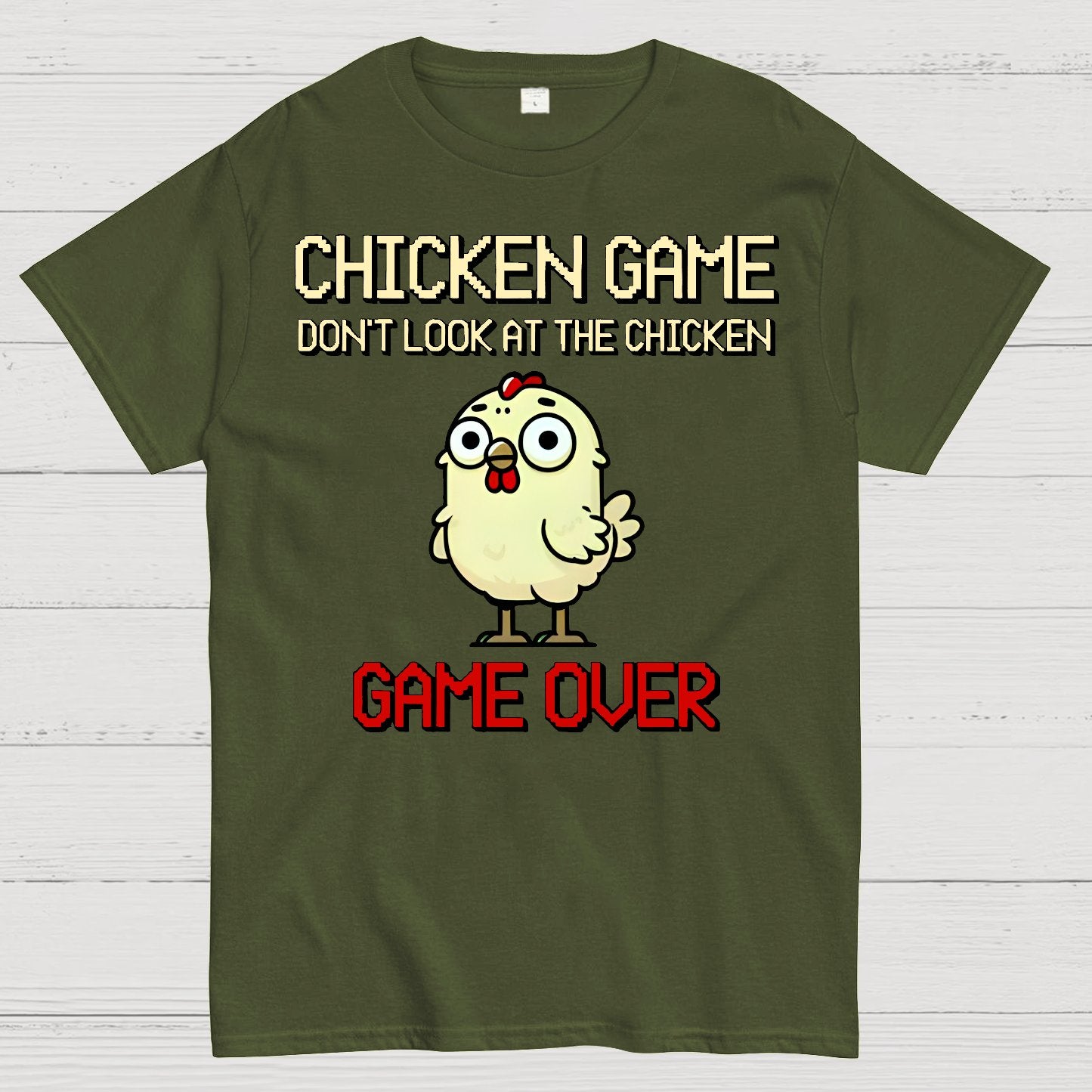 Chicken-Game Geek T-Shirt