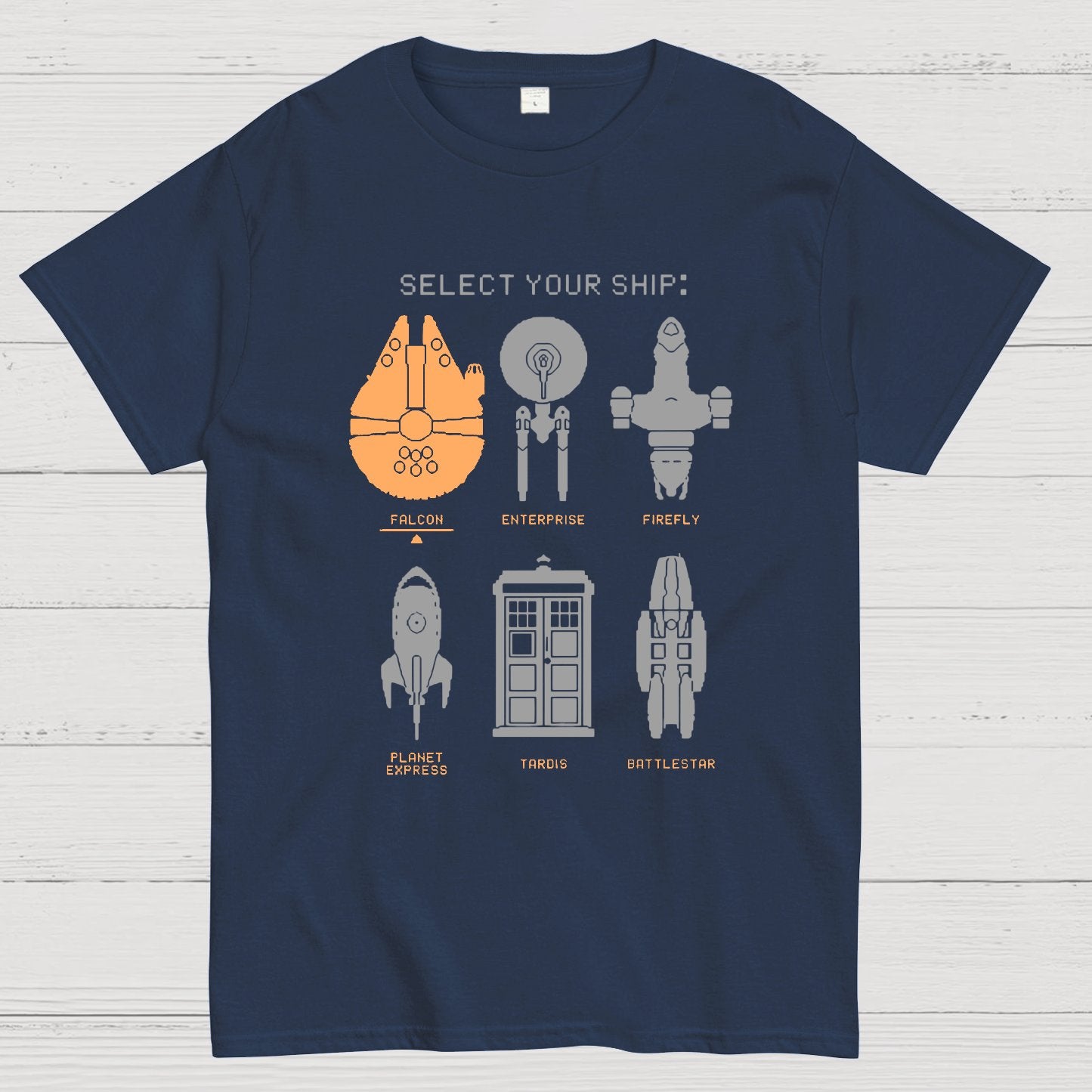 Choose Your Ship Geeky T-Shirt