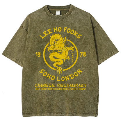 Lee Ho Fooks Chinese Restaurant Vintage Distressed T-shirt