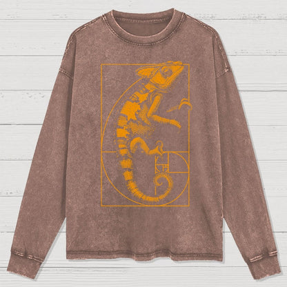 Chameleon Ratio Washed Long Sleeve Tee