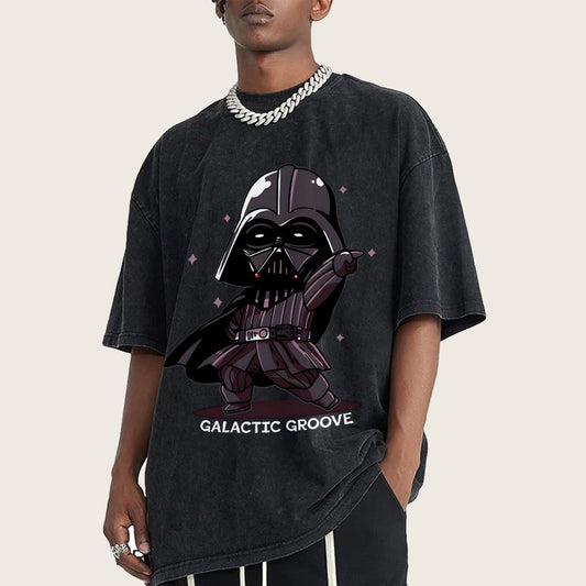 Galactic Groove Vintage Distressed T-shirt