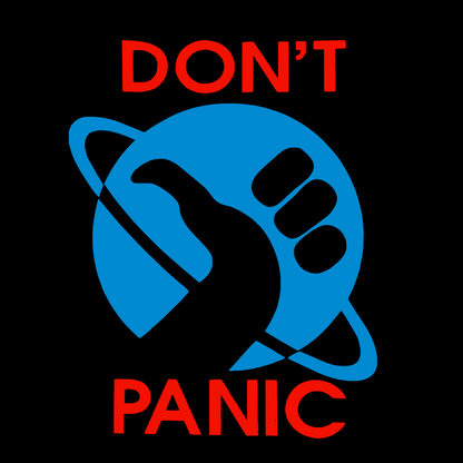 Don't Panic Geek T-Shirt
