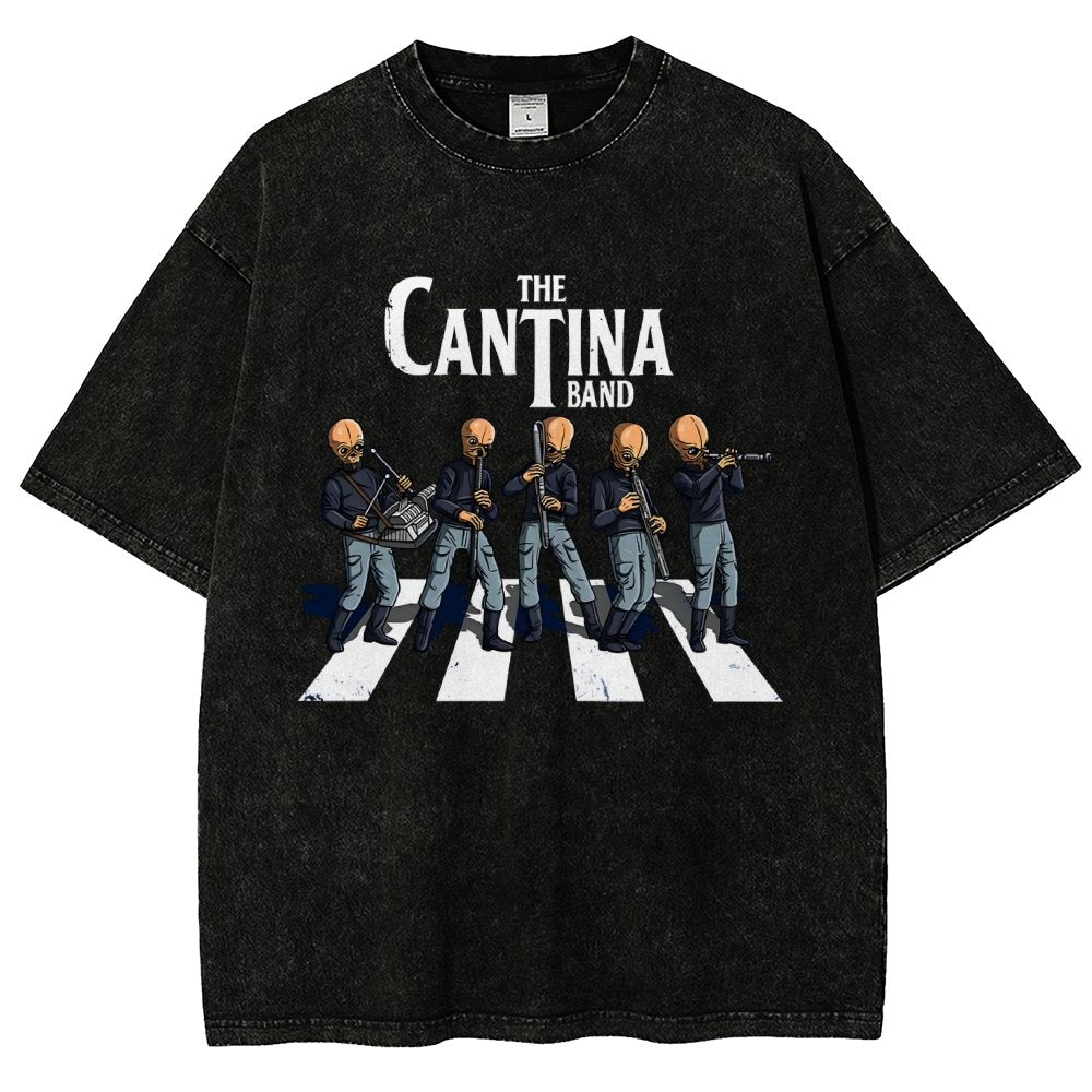 The Space Band Vintage Distressed T-shirt