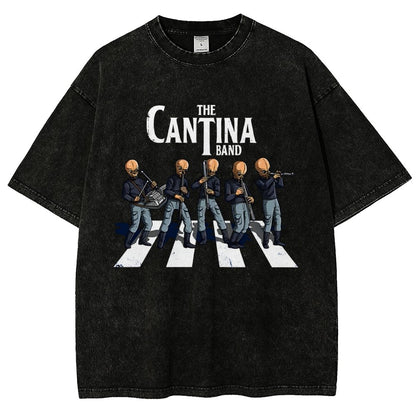 The Space Band Vintage Distressed T-shirt
