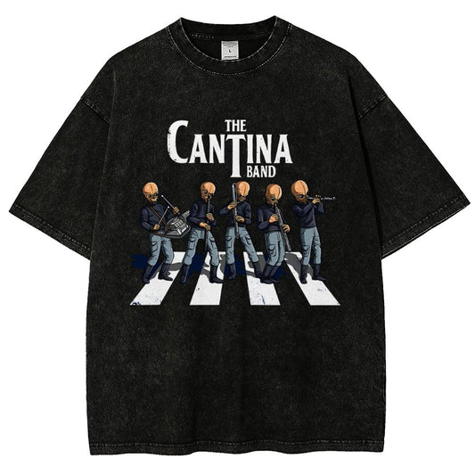 The Space Band Vintage Distressed T-shirt