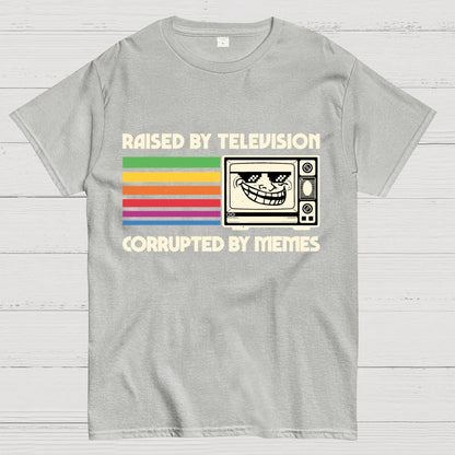 Corrupted by Memes Geek T-Shirt