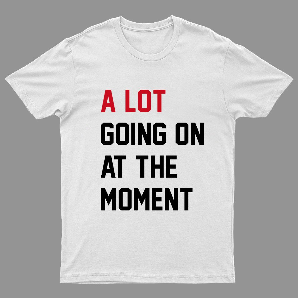 A Lot Going On at The Moment Geeky T-Shirt