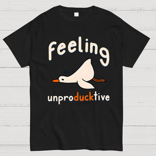 Feeling Unproducktive Geek T-Shirt
