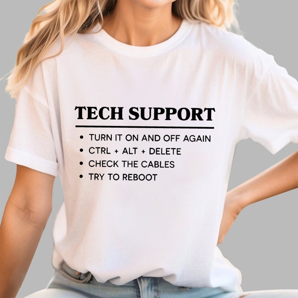 Tech Support Geek T-Shirt