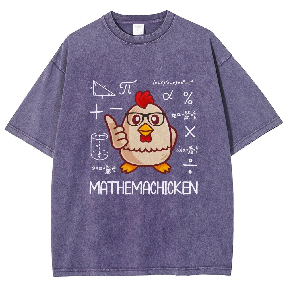 Math Pun Vintage Distressed T-shirt