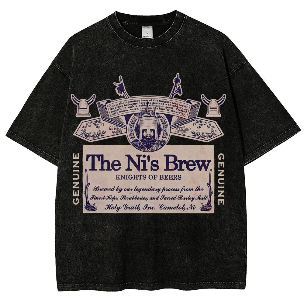 The Ni's Brew Vintage Distressed T-shirt
