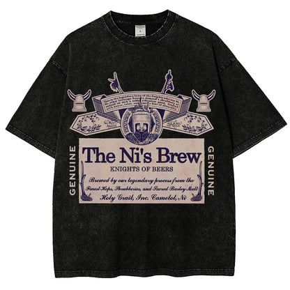 The Ni's Brew Vintage Distressed T-shirt