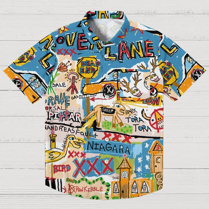 Vintage Graffiti Geeky Shirt