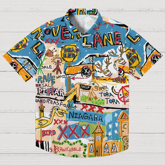 Vintage Graffiti Geeky Shirt