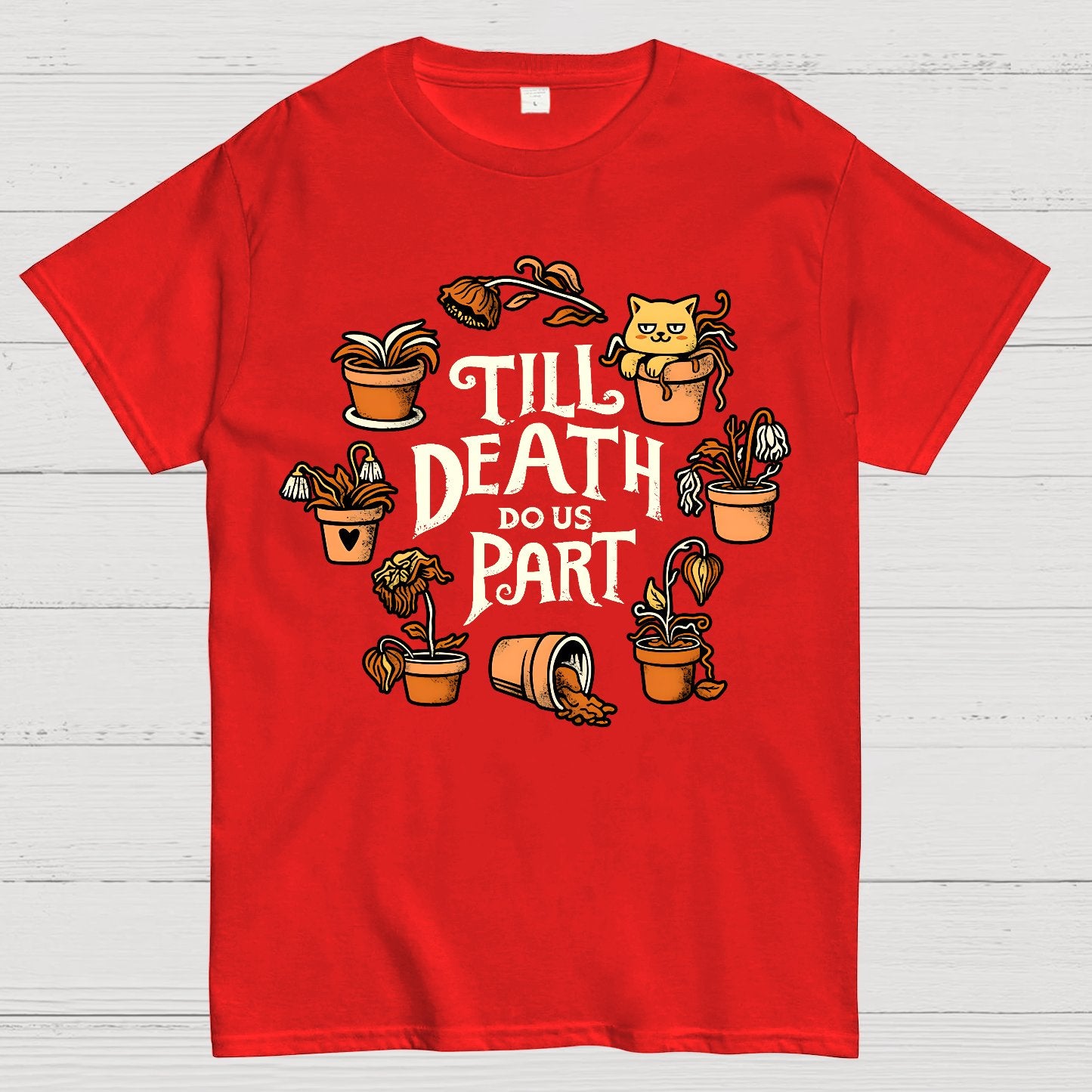 Plant Killer Love Geek T-Shirt