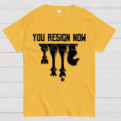 Chess You Resign Now Geek T-Shirt