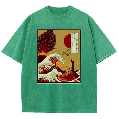 At The End Of All Things Vintage Distressed T-shirt