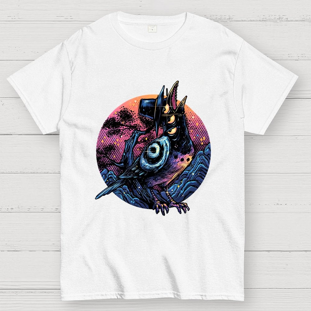 Crow from the underworld Unisex Geek T-Shirt