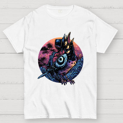 Crow from the underworld Unisex Geek T-Shirt