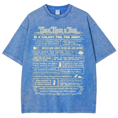My Autobiography Vintage Distressed T-shirt