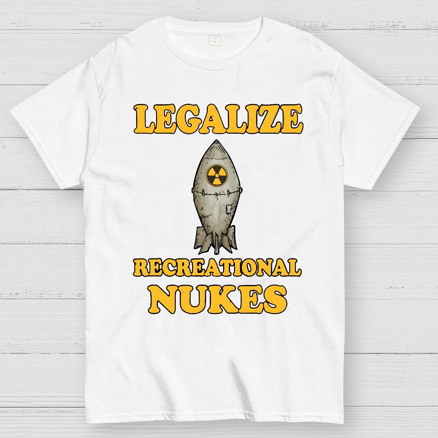 Legalize Recreational Nukes Geek T-Shirt