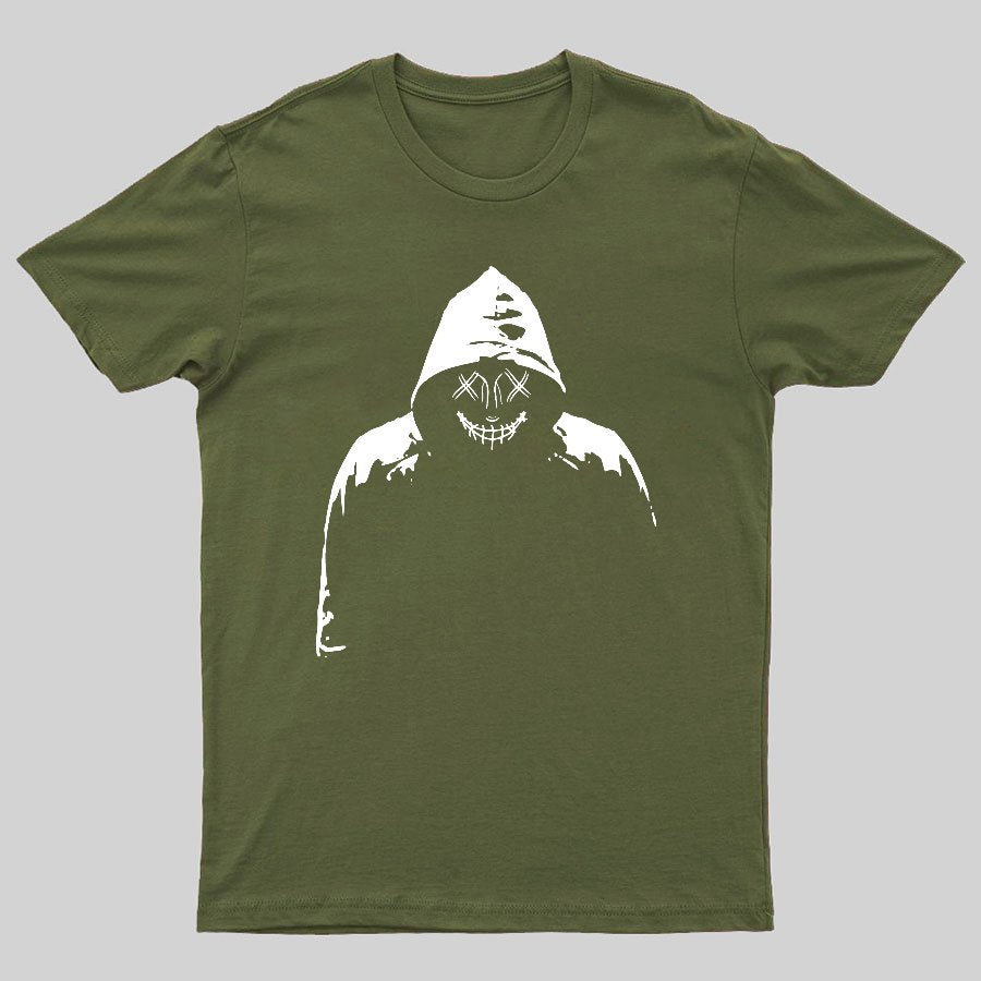 Hacker Silhouette Geeky T-Shirt