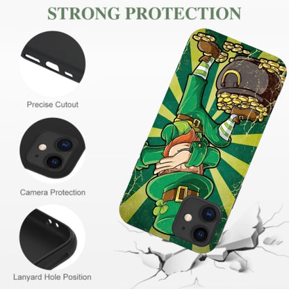 St. Patrick's Day Lucky Green Print Phone Cases